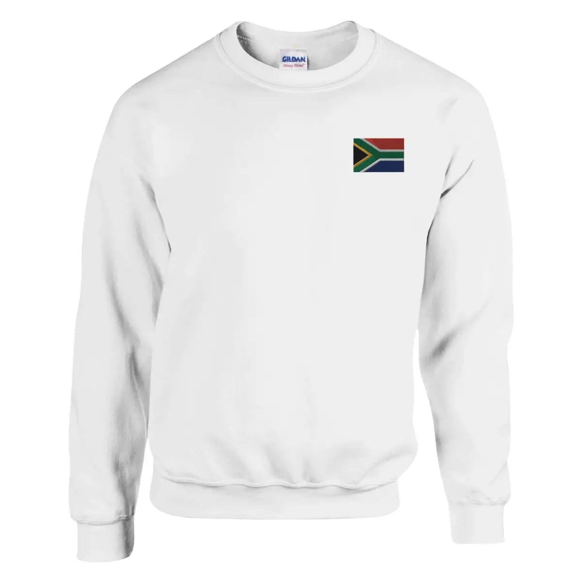 Sweat-shirt drapeau de l’afrique du sud en broderie - pixelformaflag