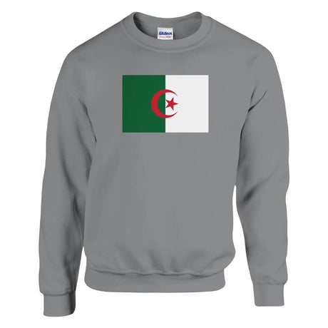 Sweat-shirt drapeau de l’algérie - pixelforma