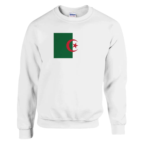 Sweat-shirt drapeau de l’algérie - pixelforma