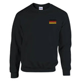 Sweat-shirt Drapeau de l'Allemagne en broderie - Pixelforma 