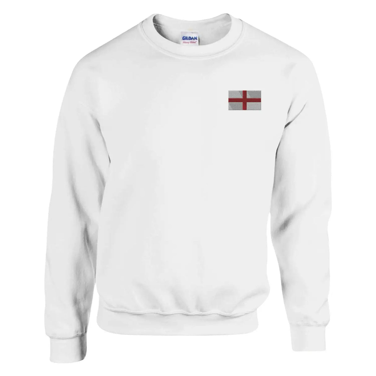 Sweat-shirt drapeau de l’angleterre en broderie - pixelformaflag