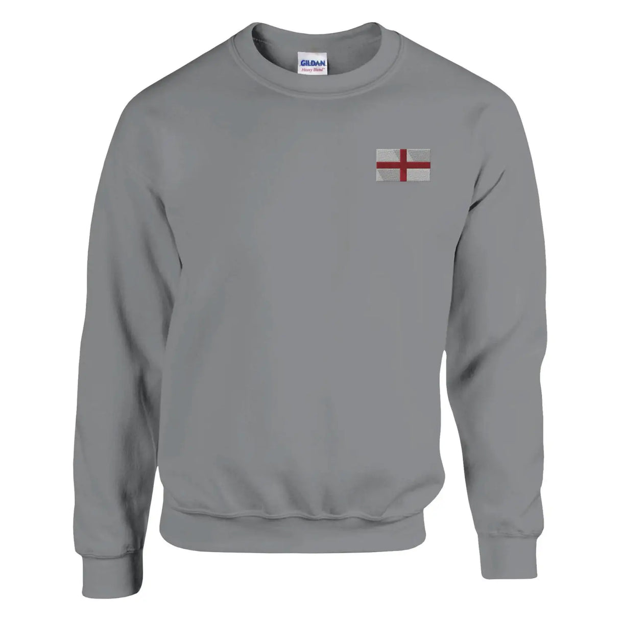 Sweat-shirt drapeau de l’angleterre en broderie - pixelformaflag