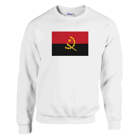 Sweat-shirt drapeau de l’angola - pixelformaflag