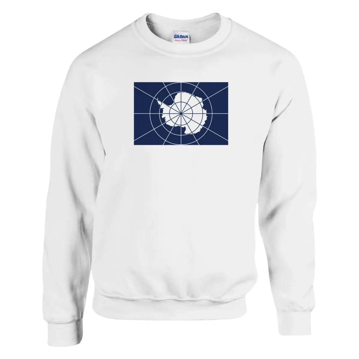 Sweat-shirt Drapeau de l'Antarctique Officiel - Pixelforma 