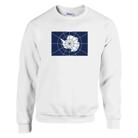 Sweat-shirt drapeau de l’antarctique officiel - pixelformaflag