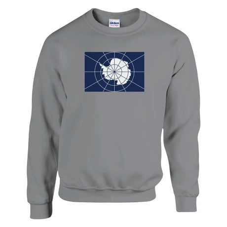 Sweat-shirt drapeau de l’antarctique officiel - pixelformaflag