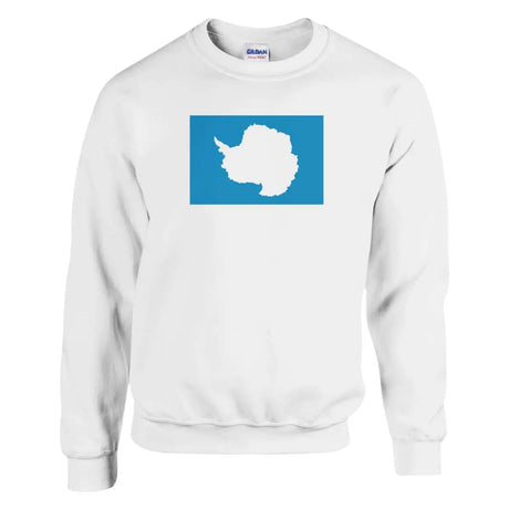 Sweat-shirt drapeau de l’antarctique - pixelformaflag
