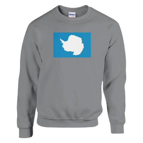 Sweat-shirt drapeau de l’antarctique - pixelformaflag