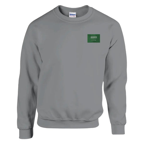 Sweat-shirt drapeau de l’arabie saoudite en broderie - pixelformaflag