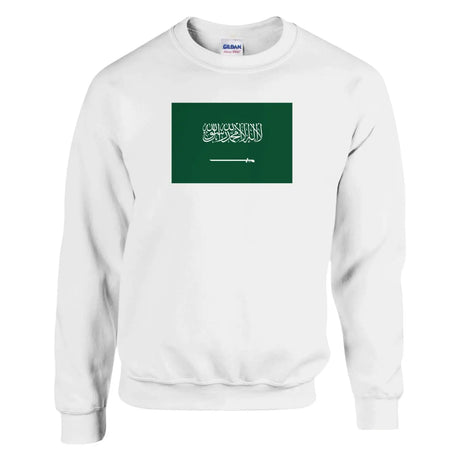 Sweat-shirt drapeau de l’arabie saoudite - pixelformaflag