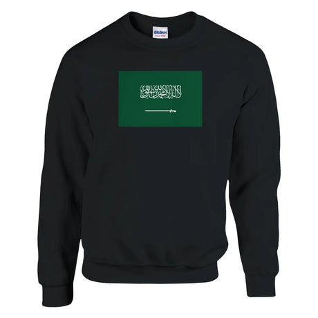 Sweat-shirt drapeau de l’arabie saoudite - pixelformaflag