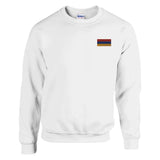 Sweat-shirt Drapeau de l'Arménie en broderie - Pixelforma 