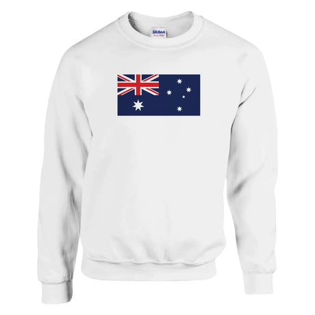 Sweat-shirt drapeau de l’australie - pixelformaflag