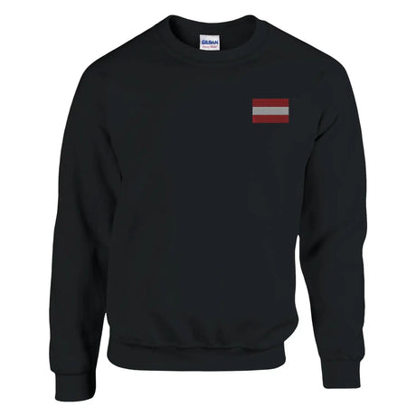 Sweat-shirt drapeau de l’autriche en broderie - pixelformaflag