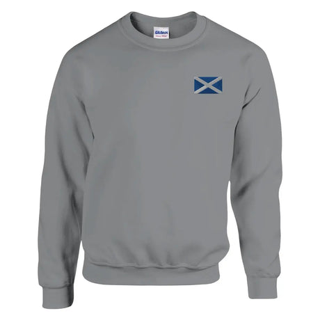 Sweat-shirt drapeau de l’écosse en broderie - pixelformaflag