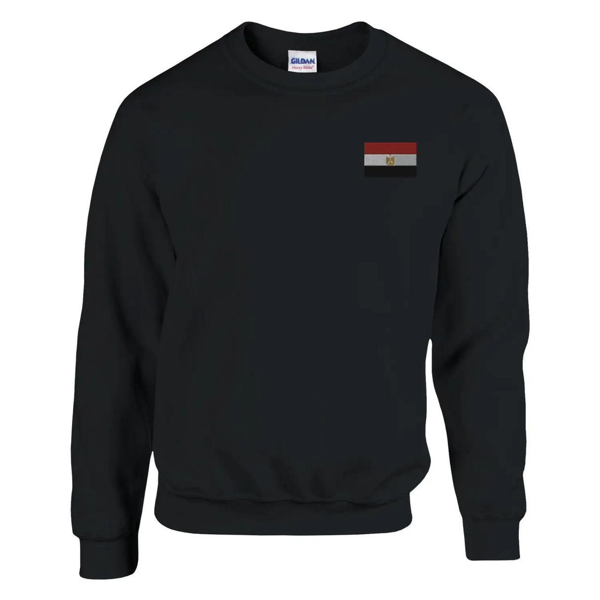Sweat-shirt drapeau de l’égypte en broderie - pixelformaflag