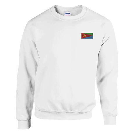 Sweat-shirt drapeau de l’érythrée en broderie - pixelformaflag