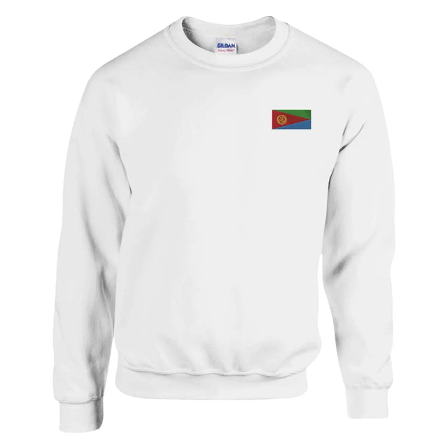 Sweat-shirt drapeau de l’érythrée en broderie - pixelformaflag