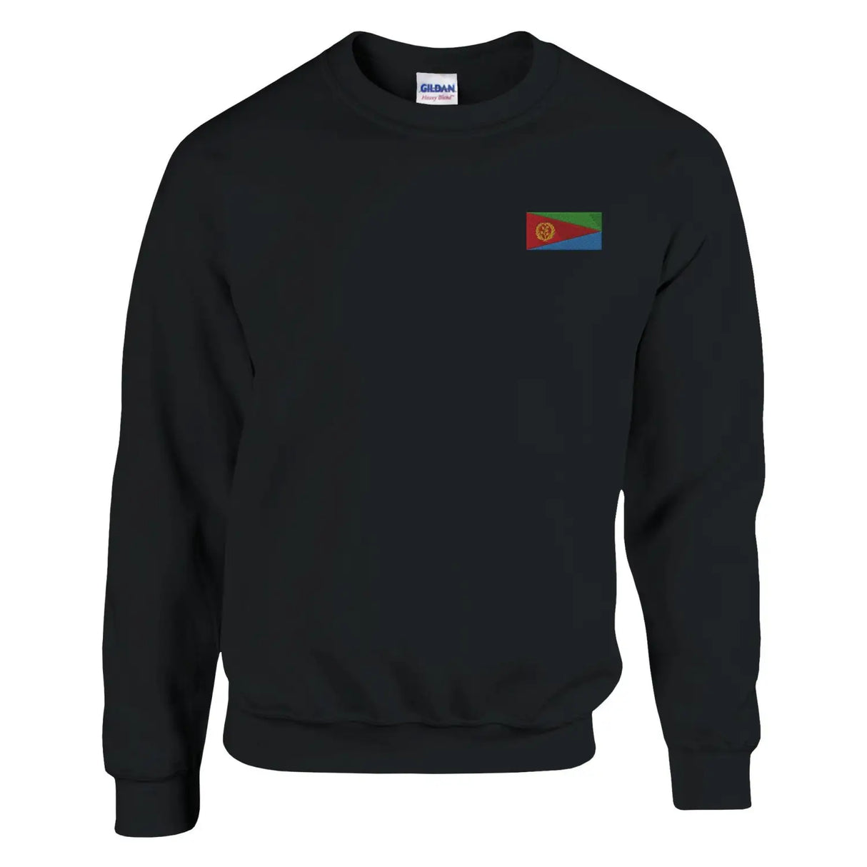Sweat-shirt drapeau de l’érythrée en broderie - pixelformaflag