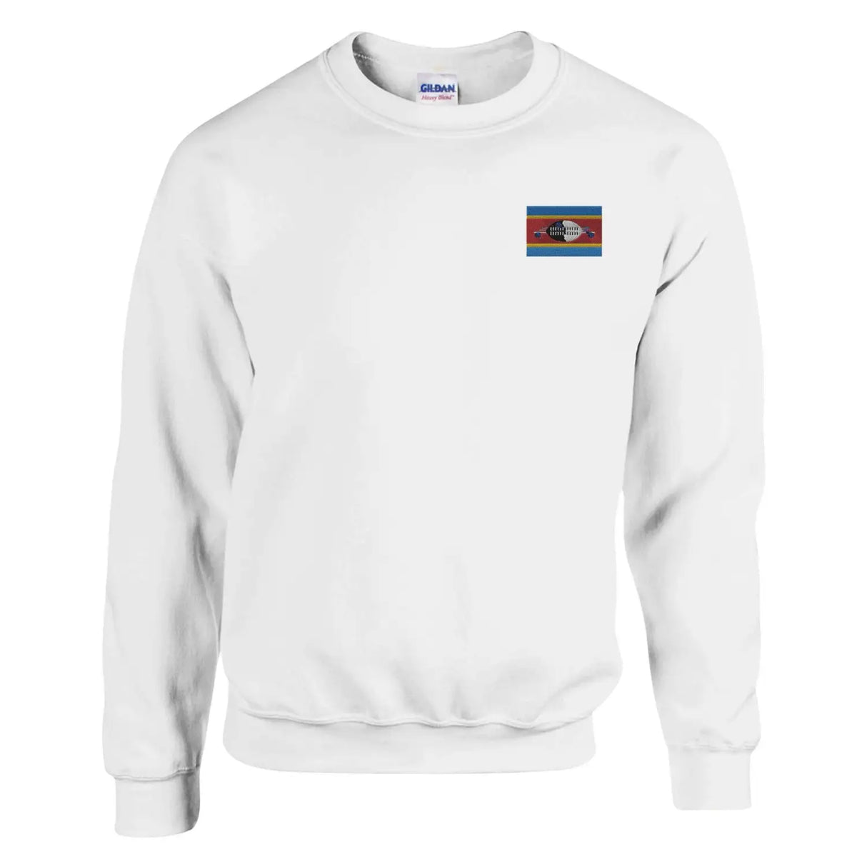 Sweat-shirt drapeau de l’eswatini en broderie - pixelformaflag