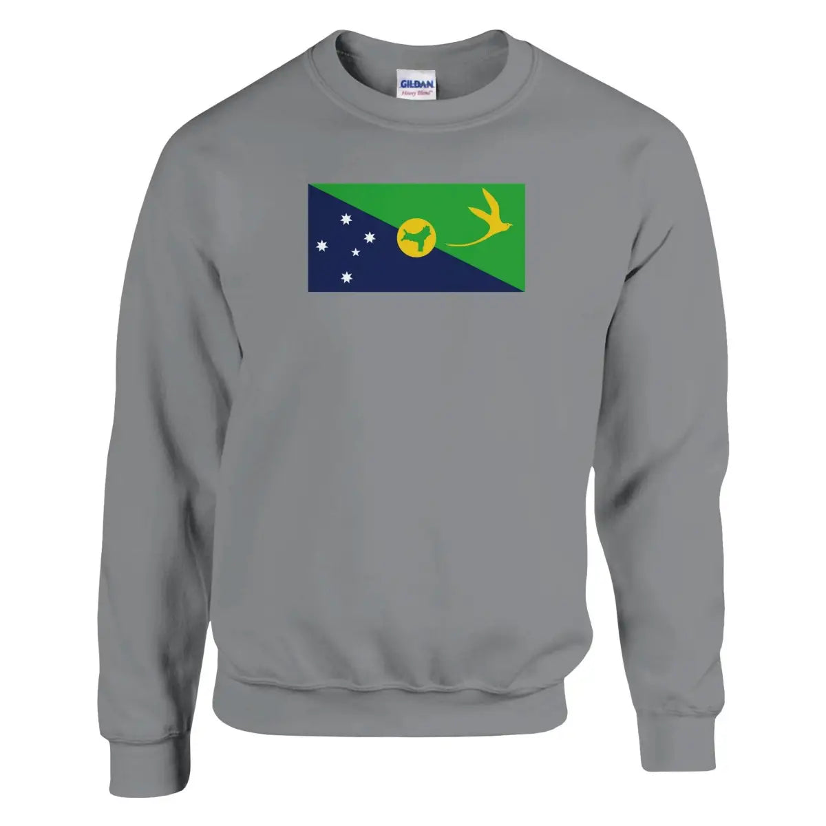 Sweat-shirt Drapeau de l'île Christmas - Pixelforma 