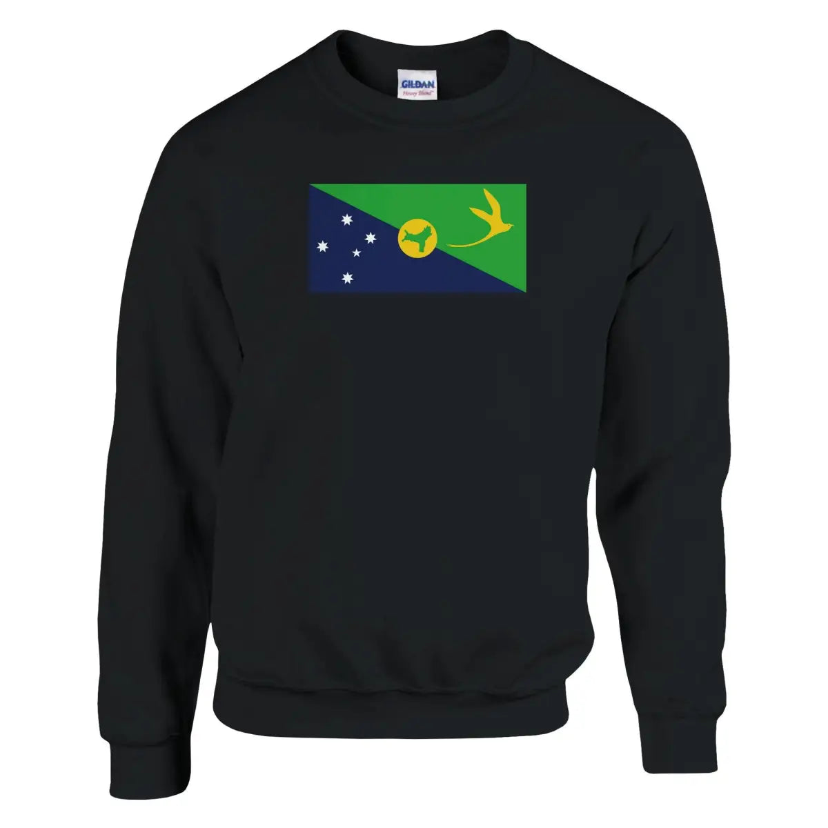 Sweat-shirt Drapeau de l'île Christmas - Pixelforma 