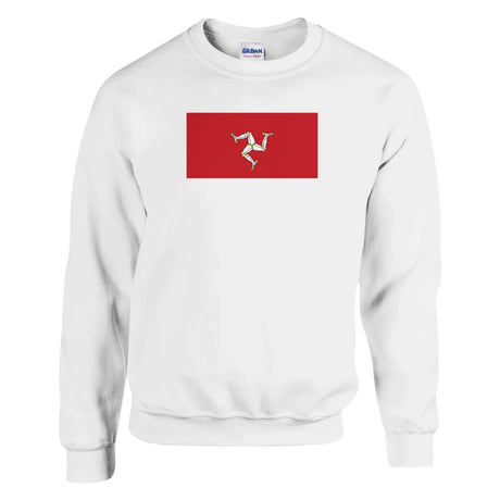 Sweat-shirt Drapeau de l'île de Man - Pixelforma 