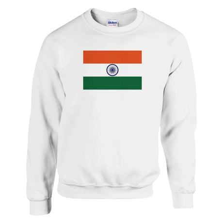 Sweat-shirt drapeau de l’inde - pixelforma