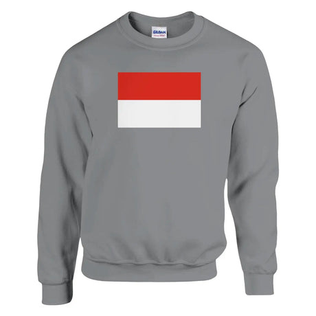 Sweat-shirt drapeau de l’indonésie - pixelformaflag
