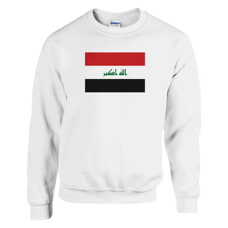 Sweat-shirt Drapeau de l'Irak - Pixelforma 