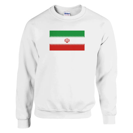 Sweat-shirt drapeau de l’iran - pixelformaflag