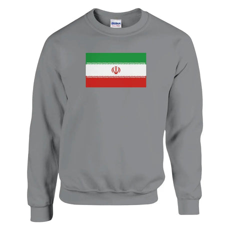 Sweat-shirt drapeau de l’iran - pixelformaflag