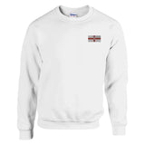 Sweat-shirt drapeau de l’irlande du nord en broderie - pixelformaflag