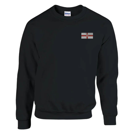 Sweat-shirt drapeau de l’irlande du nord en broderie - pixelformaflag
