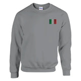 Sweat-shirt drapeau de l’italie en broderie - pixelformaflag