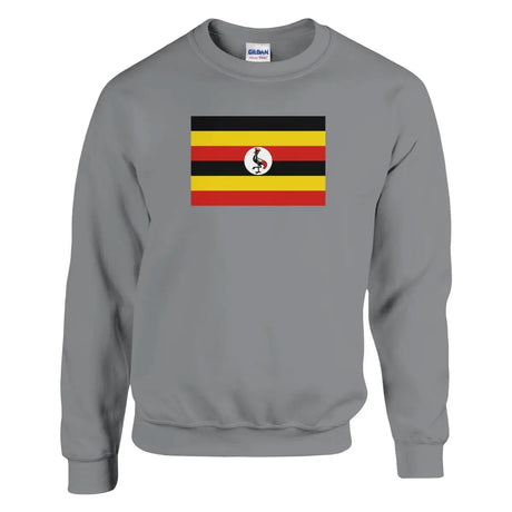 Sweat-shirt Drapeau de l'Ouganda - Pixelforma 