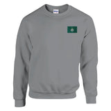 Sweat-shirt drapeau de macao en broderie - pixelformaflag