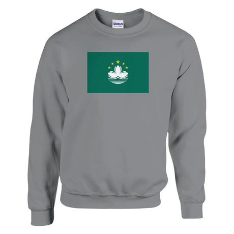 Sweat-shirt Drapeau de Macao - Pixelforma 