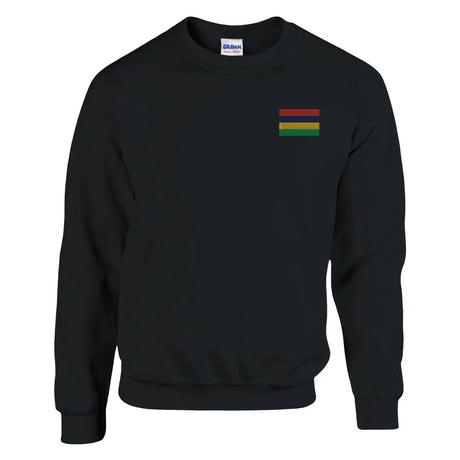 Sweat-shirt drapeau de maurice en broderie - pixelformaflag