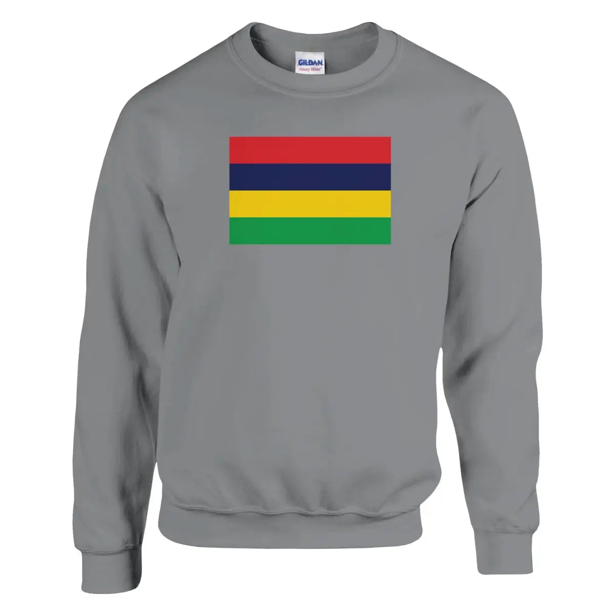 Sweat-shirt Drapeau de Maurice - Pixelforma 