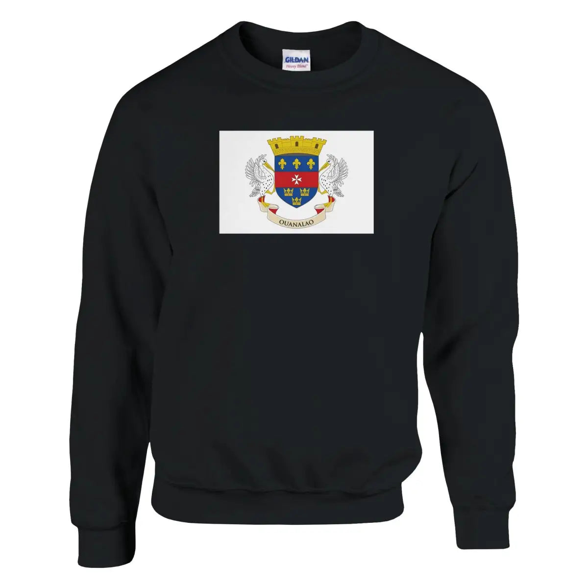 Sweat-shirt Drapeau de Saint-Barthélemy - Pixelforma 