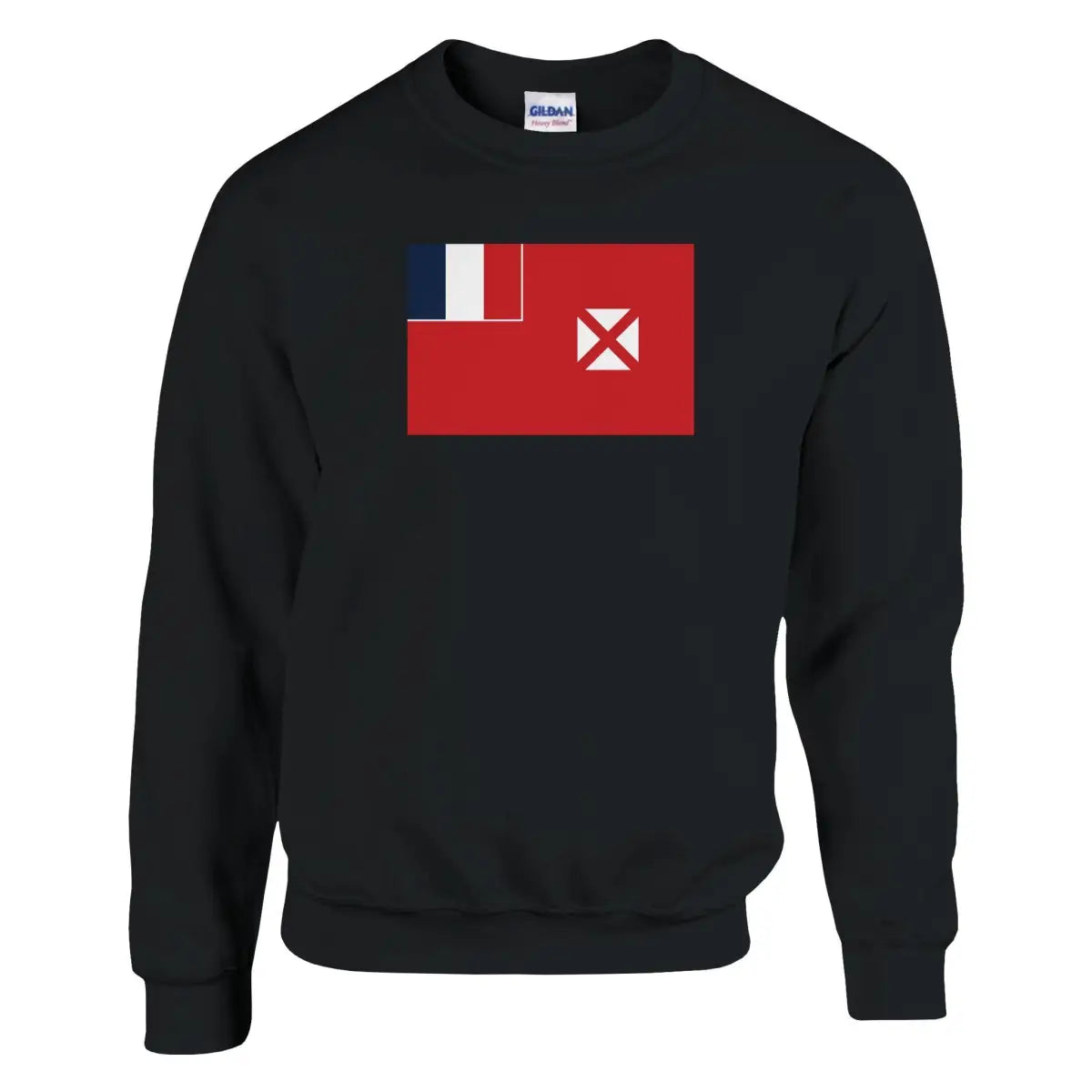 Sweat-shirt drapeau de wallis-et-futuna - pixelformaflag