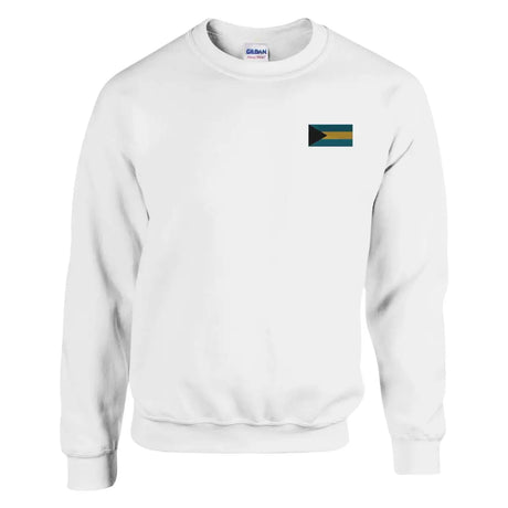 Sweat-shirt drapeau des bahamas en broderie - pixelformaflag