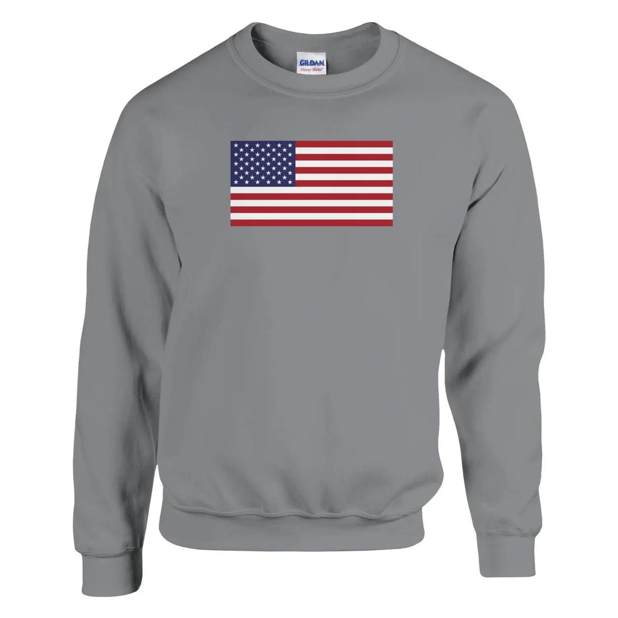 Sweat-shirt drapeau des états-unis - pixelformaflag