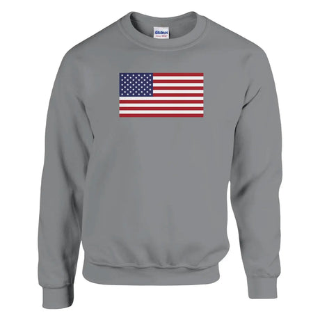 Sweat-shirt drapeau des états-unis - pixelformaflag