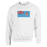 Sweat-shirt Drapeau des Fidji - Pixelforma 