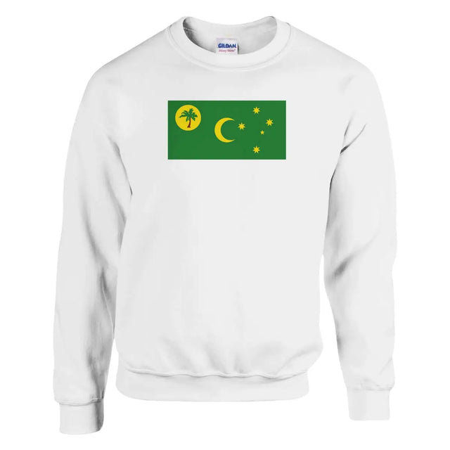 Sweat-shirt Drapeau des îles Cocos - Pixelforma 