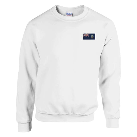 Sweat-shirt drapeau des îles malouines en broderie - pixelformaflag