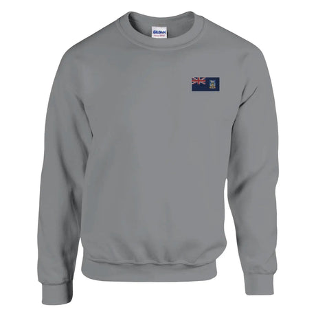 Sweat-shirt drapeau des îles malouines en broderie - pixelformaflag