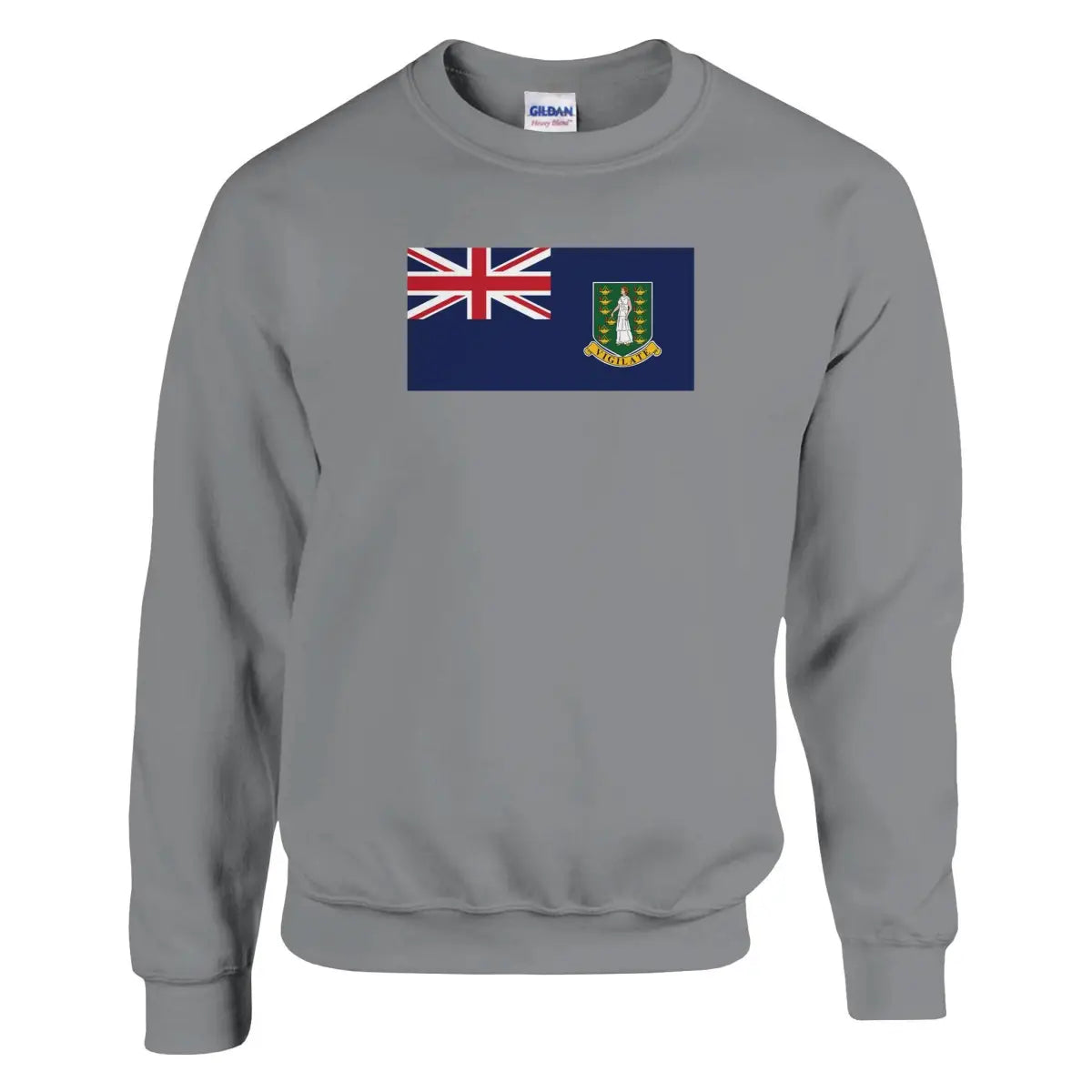 Sweat-shirt Drapeau des îles Vierges britanniques - Pixelforma 